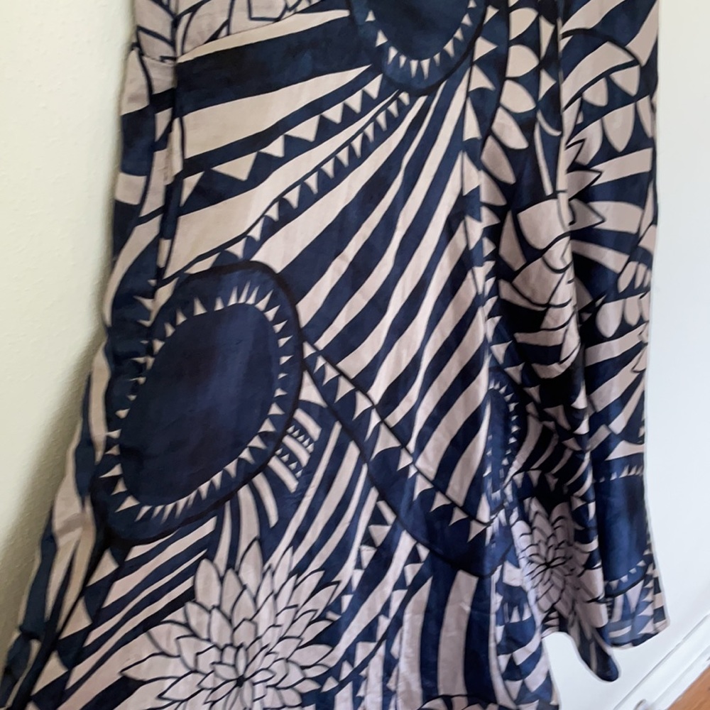 Caroll Silk Abstract Dress Size 42EU or 10US - Picture 2 of 8